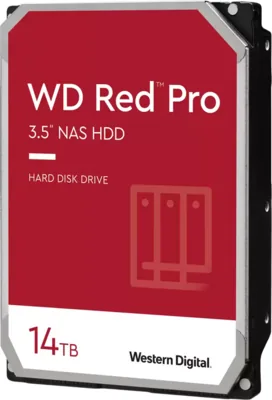 WD Red Pro NAS Hard Drive - 14TB