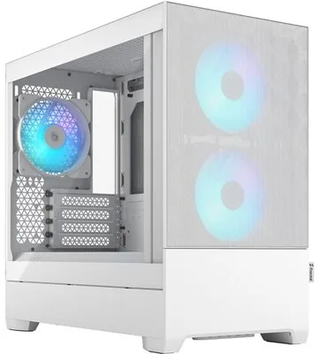 Fractal Design Pop Mini Air RGB White TG Clear
