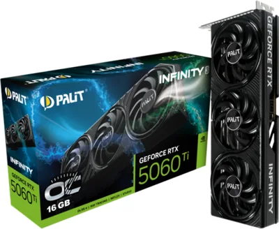 Palit GeForce RTX™ 5060 Ti Infinity 3 OC 16GB