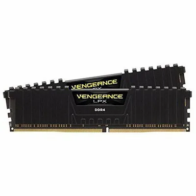 Corsair VENGEANCE LPX 16GB (2 x 8GB) DDR4 DRAM Up To 2400MHz C16 Memory Kit - Black