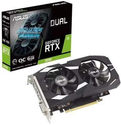 ASUS Dual GeForce RTX 3050 OC 6GB GDDR6