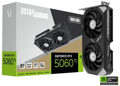 ZOTAC GAMING GeForce RTX 5060 Ti Twin Edge 8GB GDDR7