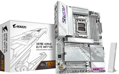 GIGABYTE X870E AORUS ELITE WIFI7 ICE