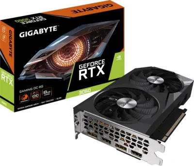GIGABYTE GAMING GeForce RTX 3060 8GB OC 8G
