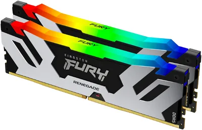 Kingston FURY 32GB 6400MT/s DDR5 CL32 DIMM (Kit of 2) Renegade RGB