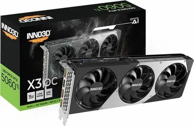 INNO3D GeForce RTX™ 5060 Ti 16GB X3 OC