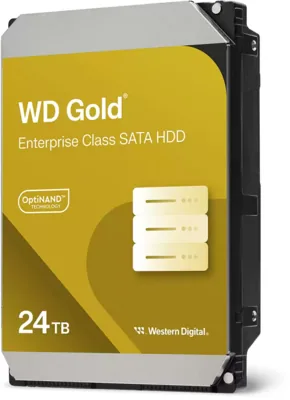 WD Gold Enterprise Class SATA HDD - 24TB