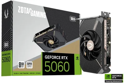 ZOTAC GAMING GeForce RTX 5060 SOLO 8GB GDDR7