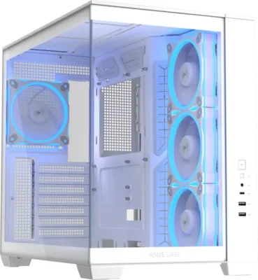 ASUS A32 Plus TG ARGB White Midi Tower