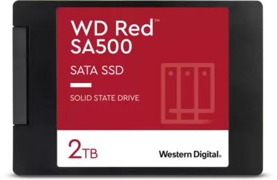 WD Red SA500 NAS SATA SSD 2.5”/7mm Cased