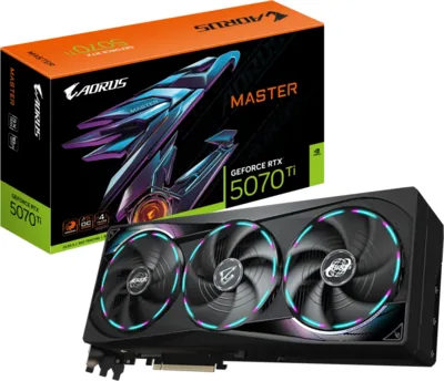 GIGABYTE AORUS GeForce RTX 5070 Ti MASTER 16G