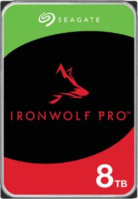 Seagate IronWolf Pro 8 TB 7200 RPM 256 MB 3.5" Serial ATA III