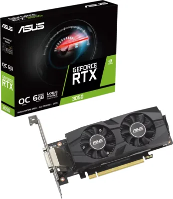 ASUS GeForce RTX 3050 LP OC 6GB GDDR6