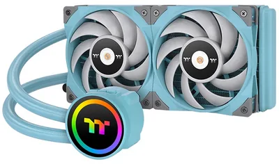 Thermaltake TOUGHLIQUID 240 ARGB Sync Turquoise All-In-One Liquid Cooler