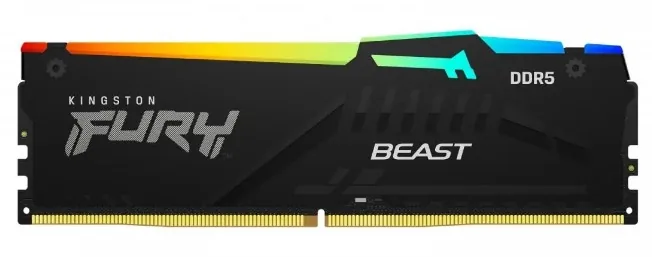 Kingston FURY Beast RGB 16GB DDR5 6400MT/s CL32 EXPO ECC DIMM