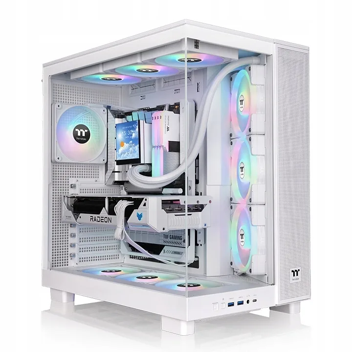 Thermaltake View 380 XL TG ARGB Mid Tower Chassis White