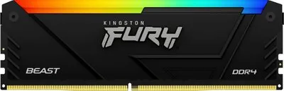 Kingston FURY Beast 16GB 3200MT/s DDR4 CL16 DIMM 1Gx8 RGB