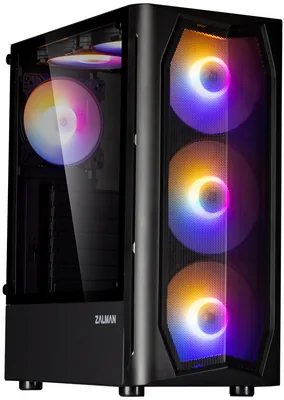 Zalman - N4 REV.1 számítógépház - Fekete