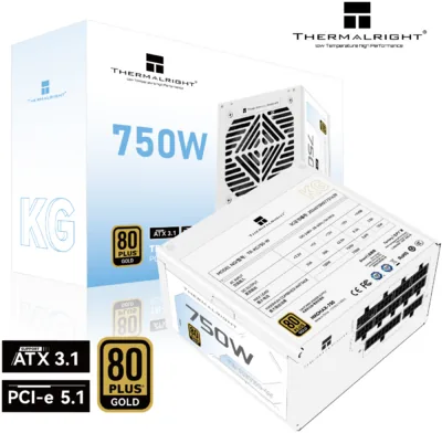 Thermalright TR-KG750W 750W 80+ Gold ATX 3.1 White