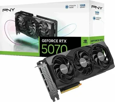 PNY GeForce RTX™ 5070 Triple Fan GPU