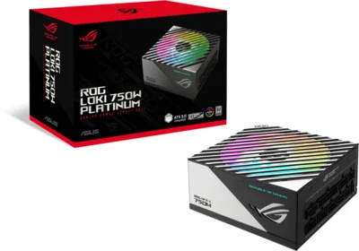 ASUS ROG Loki SFX-L 750W Platinum 20+4 pin ATX Black, Silver