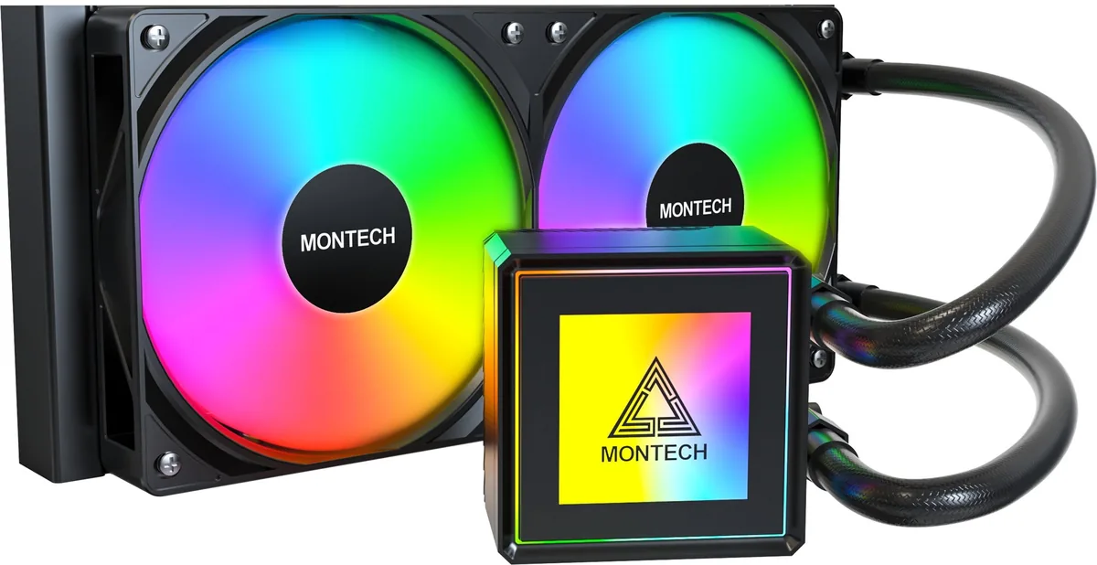 MONTECH PureFlow ARGB 240 Black