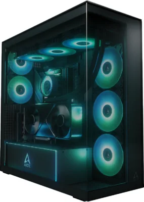 ARCTIC Xtender VG Black (Tinted Glass)