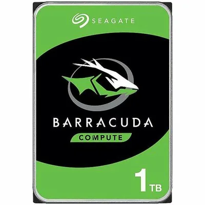 Seagate Barracuda 1 TB 7200 RPM 256 MB 3.5" Serial ATA III