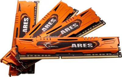 G.Skill Ares 32GB (4x8GB) DDR3-1600 CL10-10-10 1.50V
