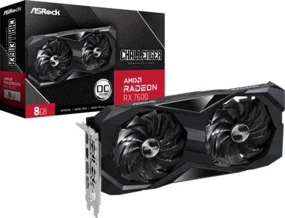 ASRock AMD Radeon™ RX 7600 Challenger 8GB OC