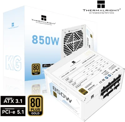 Thermalright TR-KG850W 850W 80+ Gold ATX 3.1 White