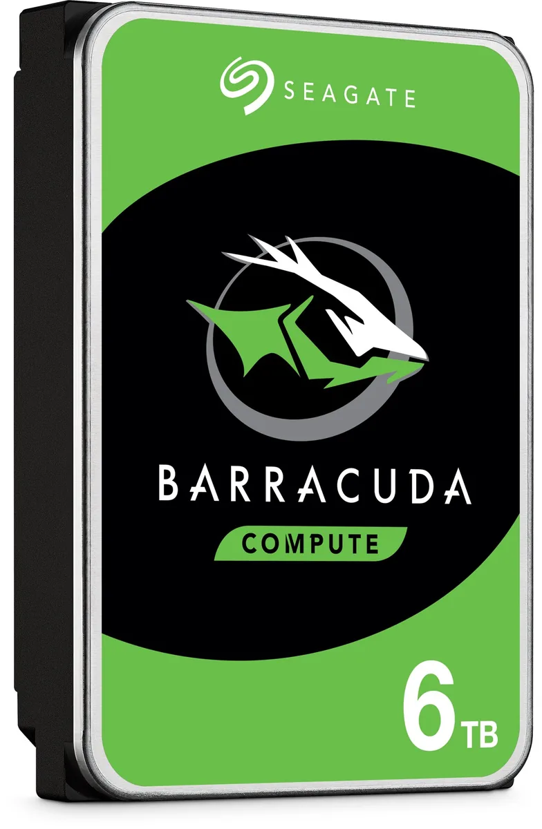Seagate Barracuda 6TB 5400 RPM 256 MB 3.5" Serial ATA III