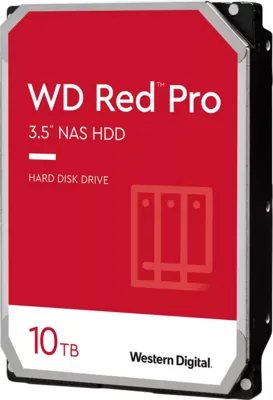 WD Red Pro NAS Hard Drive - 10TB
