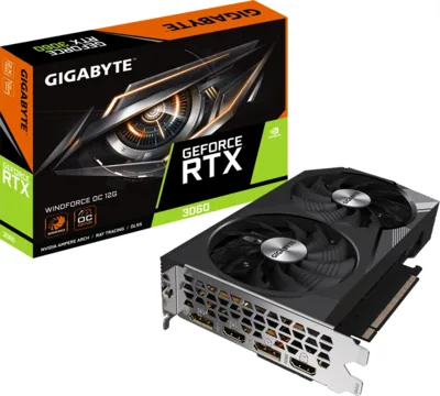 GIGABYTE GeForce RTX 3060 12GB GDDR6