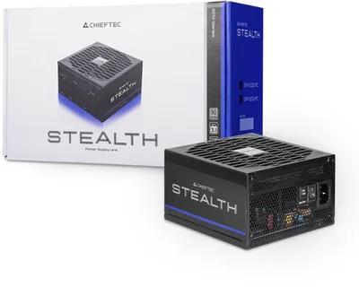 Chieftec Stealth 1000W Vega M Series SPX-1000-FC 80+ Platin 24-pin ATX ATX Black