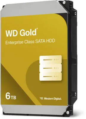WD Gold Enterprise Class Hard Drive - 6TB