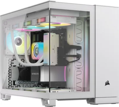 Corsair 2500X Mid-Tower Dual Chamber - White