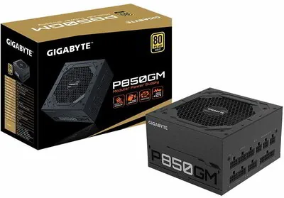 GIGABYTE P850GM 850 W 20+4 pin ATX ATX Black