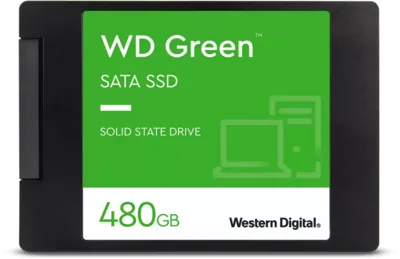 WD Green SATA SSD 2.5”/7mm Cased
