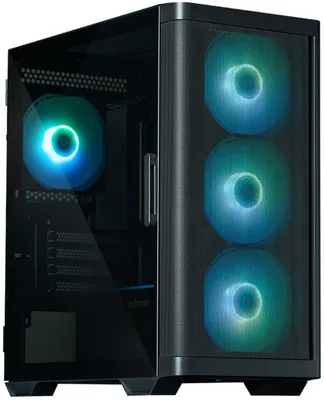 Zalman - M4 Black számítógépház (M4 BLACK)