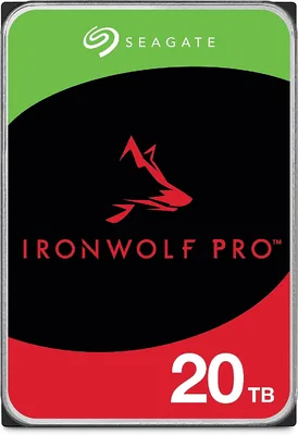 Seagate IronWolf Pro 20 TB 7200 RPM 256 MB 3.5"