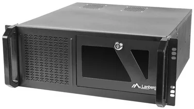 Lanberg - RACKBE SZERELHETŐ SZERVERHÁZ ATX 19"/4U - SC01-4504-08B