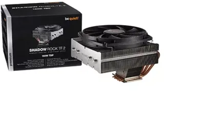 be quiet! Shadow Rock TF 2 Processor Cooler 13.5 cm Black, Copper, Silver