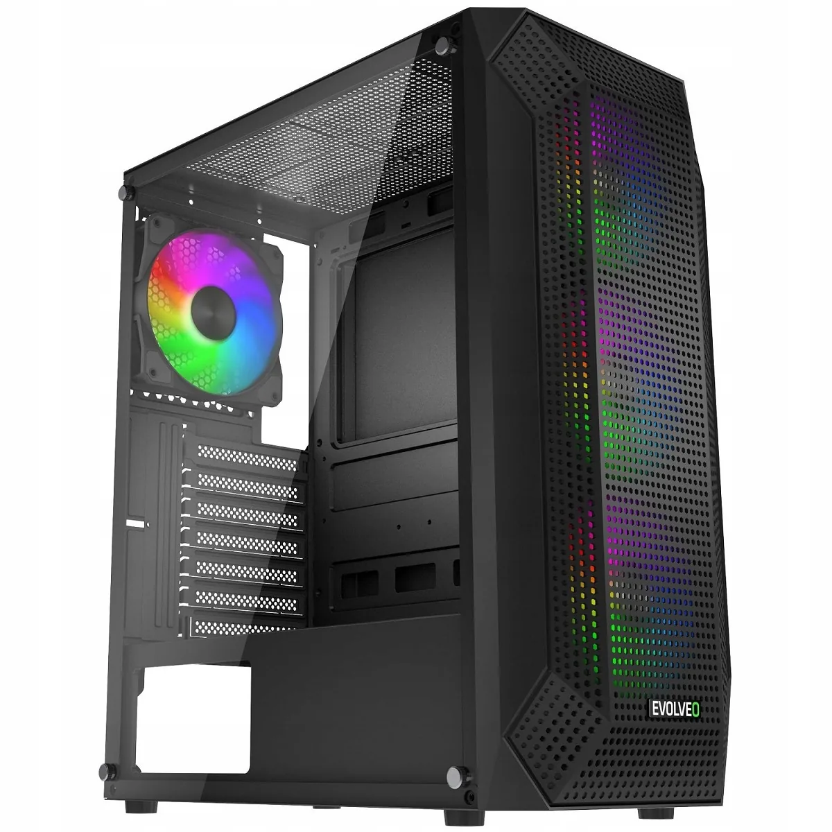 Evolveo Xenon Midi Tower fekete