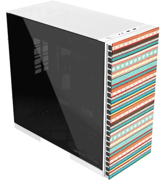 Geometric Future Model 8 Bohemia táp nélküli ablakos Mid Tower számítógépház fehér (1AM8BMWT00AA0)