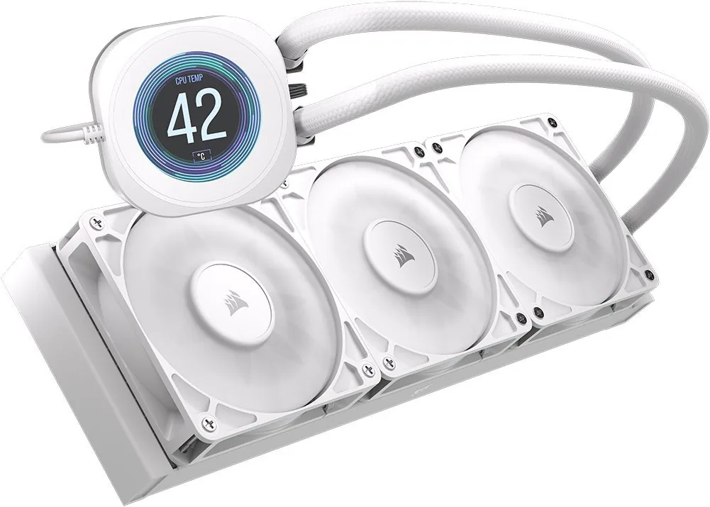 Corsair NAUTILUS 360 RS LCD White