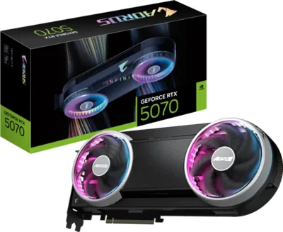 GIGABYTE AORUS GeForce RTX 5070 12GB INFINITY