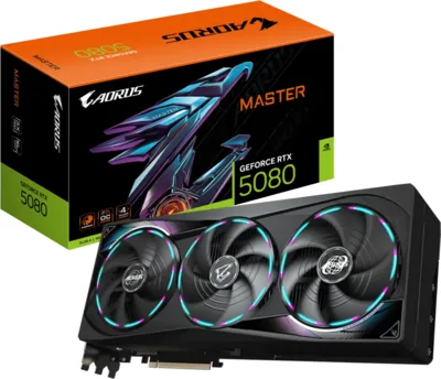 GIGABYTE AORUS GeForce RTX 5080 MASTER 16G