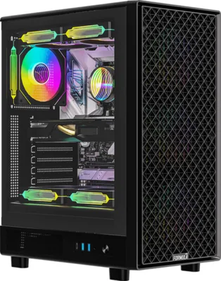 Formula - Mana Dynamic számítógépház - Fekete (MANA DYNAMIC BLACK AR)
