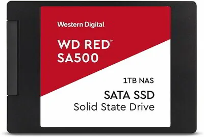 WD Red SA500 NAS SATA SSD 2.5”/7mm Cased